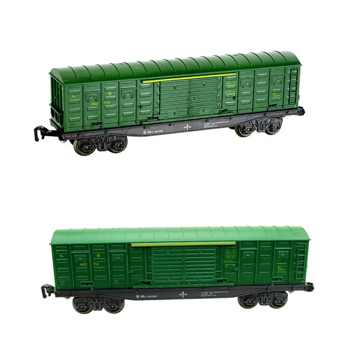 Electric Steam Train Tracks Model Sound Light Smoke System Toys 88pcs Vehicle Rail Track Classical Train Series with Smokes Light & Sound Under The Christmas Tree Steam Train Toy Set