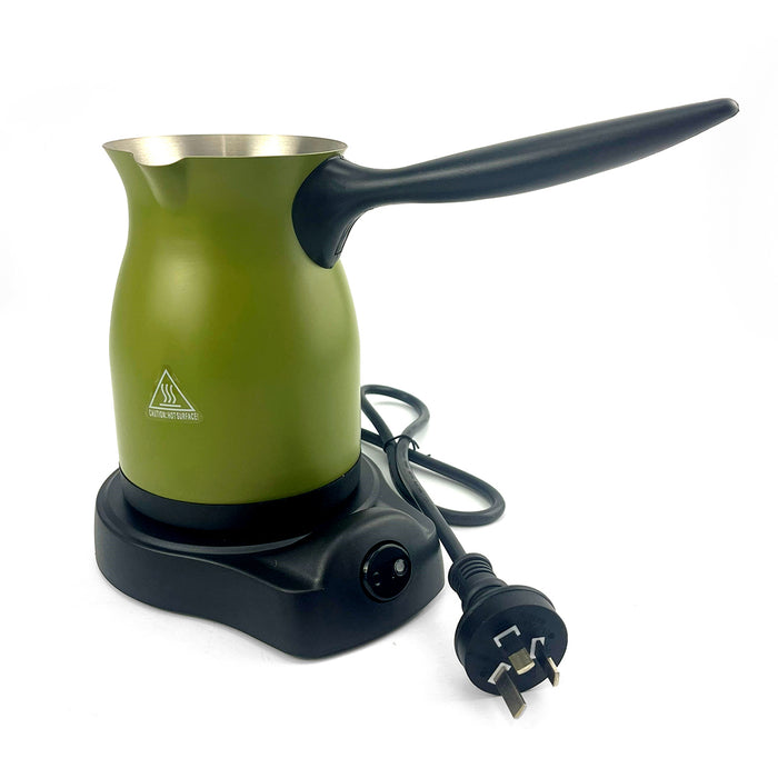 Mornest Electric Turkish Greek Arabic Coffee Maker Automatic Sensor Anti Overflow 220ml