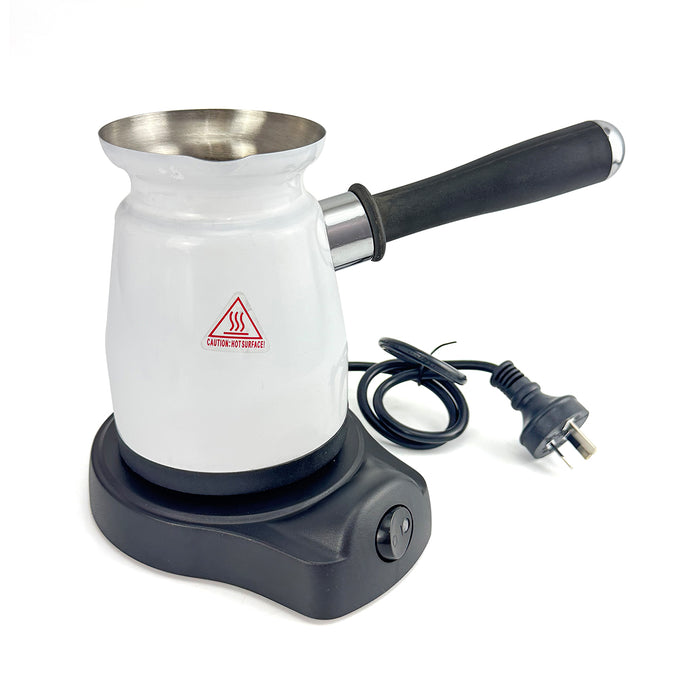 Mornest Electric Turkish Greek Arabic Coffee Maker New Automatic Sensor Anti Overflow 200ml