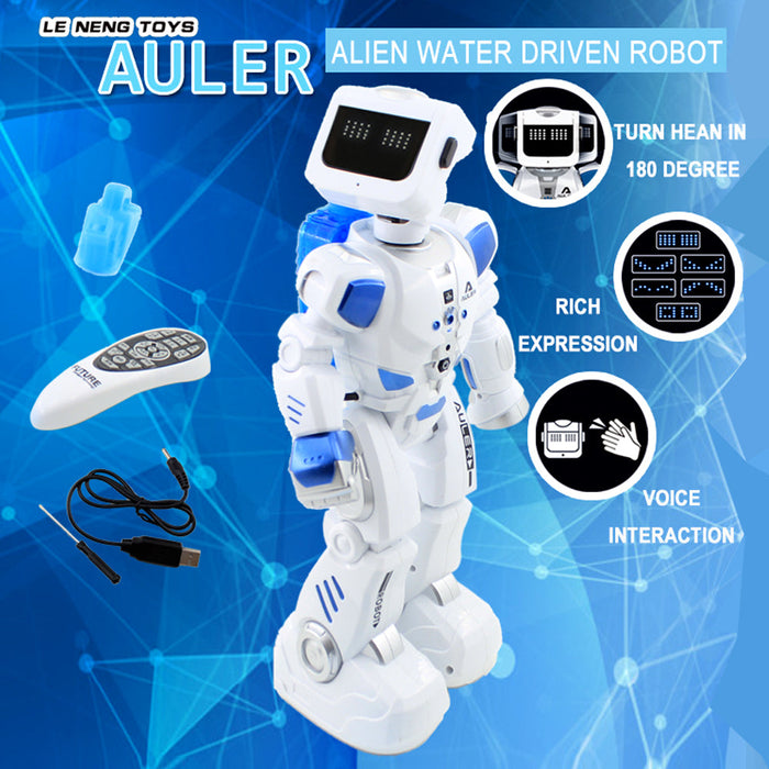 Alien Water Driven Robot Sound RC INTERACTION VOICE Control Kids Toy Trade Me