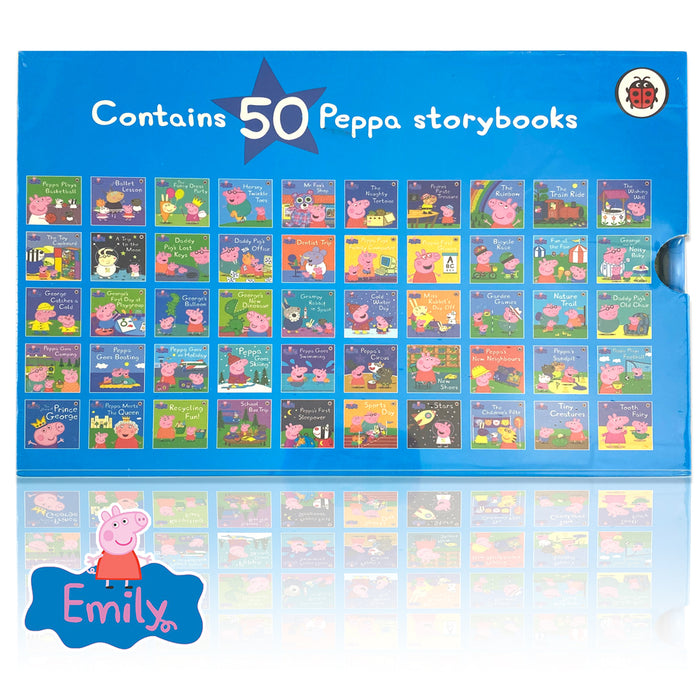 The Ultimate Peppa Pig Book Collection Contains 50 Peppa Storybooks Box Set