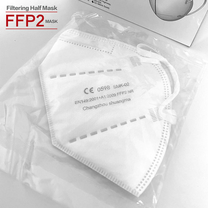 Medinc 25Pcs 4L KF94 face protection 4-Layer KF94 Face Masks 3D Comfortable 100PCS Filter Mouth Face Mask Cover Filtration Rate ≥95% protective Half AU