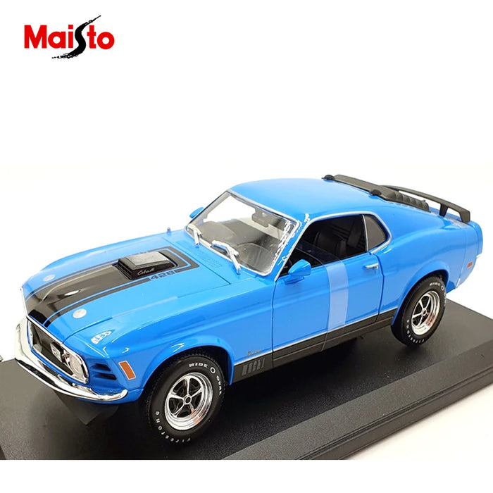 Maisto maisto 1970 ford mustang mach 1 1:18 Edition DieCast Car Model AU STOCK