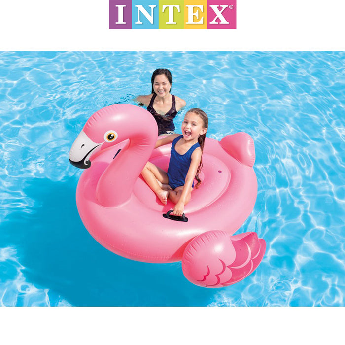 INTEX Giant Unicorn  / Pink Flamingo / Dragon Swimming Pool Ride On Float Raft Beach