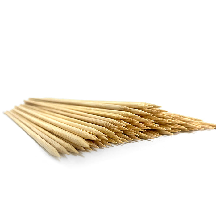 600Pcs Bamboo Skewers 4mm 30cm Sticks Kebab Meat Party Disposable BBQ Grill AU