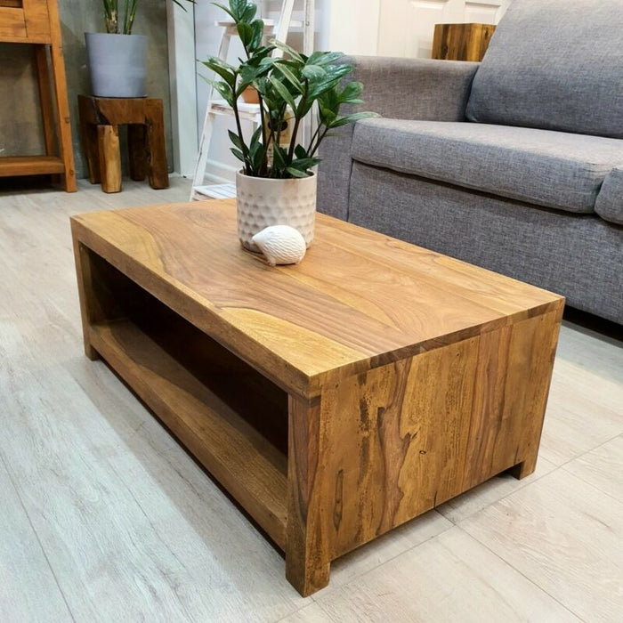 [MANGO TREES] "Plover" Rosewood Wood Coffee Table