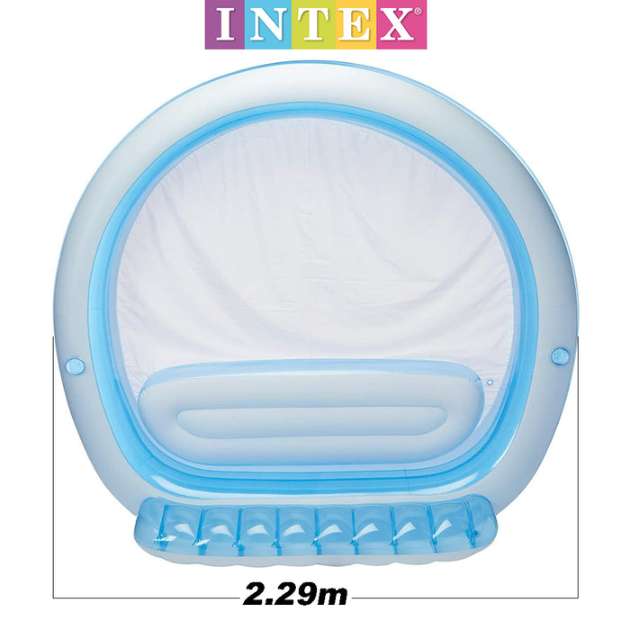 Intex Inflatable Kid Family Lounge Swimming Pool With Bench backrest Outdoor AU STOCK