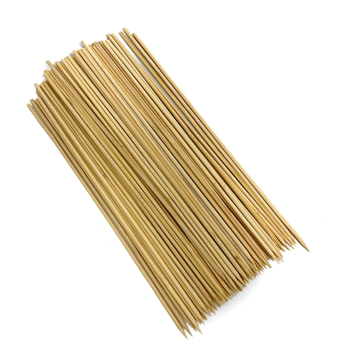 600Pcs Bamboo Skewers 4mm 30cm Sticks Kebab Meat Party Disposable BBQ Grill AU