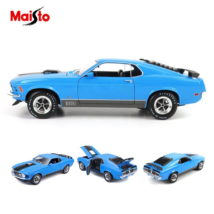 Maisto maisto 1970 ford mustang mach 1 1:18 Edition DieCast Car Model AU STOCK