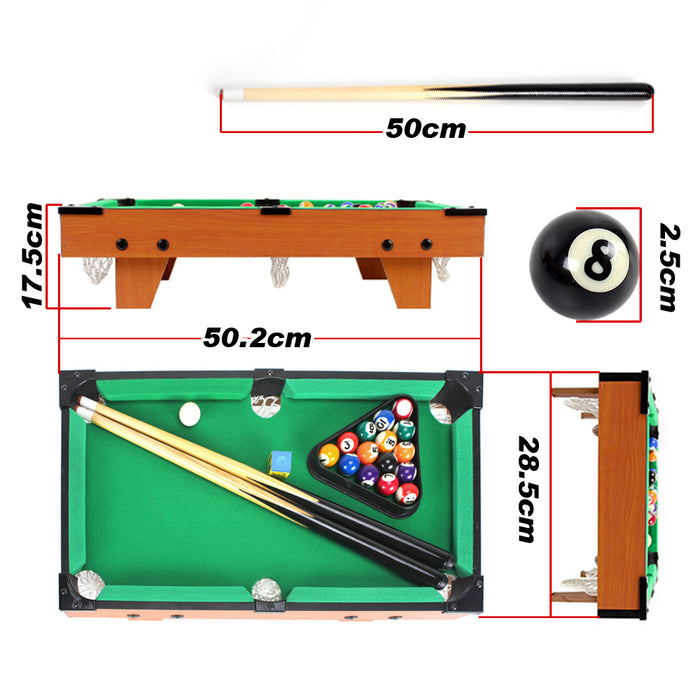 Wooden Mini Snooker Tables-Billiards Games For Kids Set Toy/Extra Size