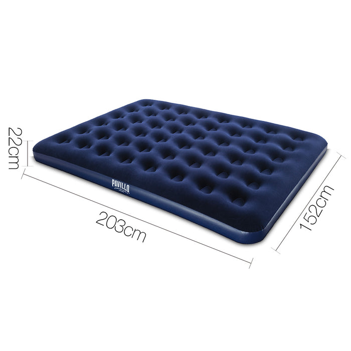 Bestway Queen Size Inflatable Air Mattress  Air Bed- Navy