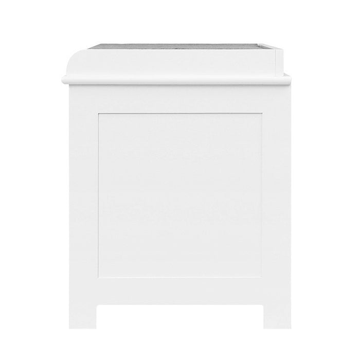 Artiss Shoe Rack Cabinet Bench White Caye