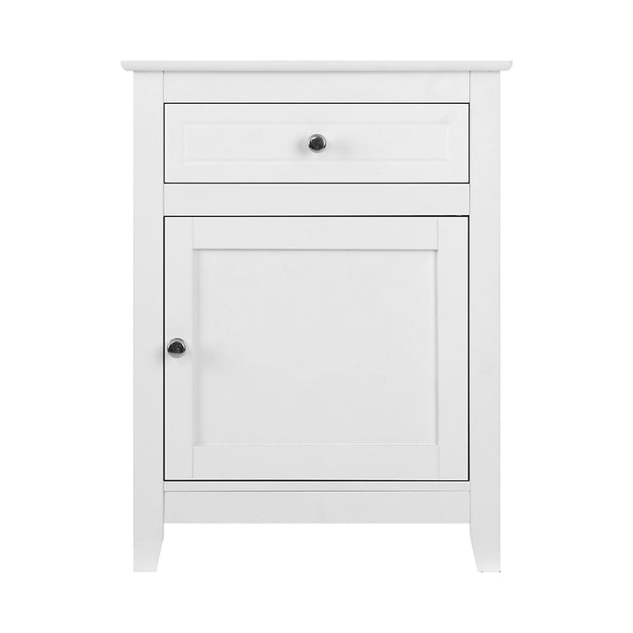 Artiss Bedside Tables Side Table Drawers Nightstand White