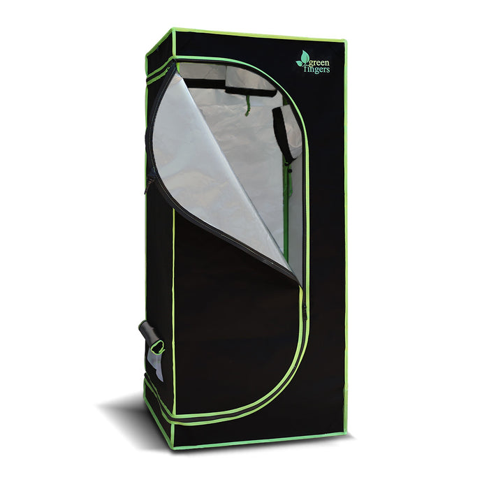 Green Fingers Grow Tent 80x80x160CM Hydroponics Kit Indoor Plant Room System