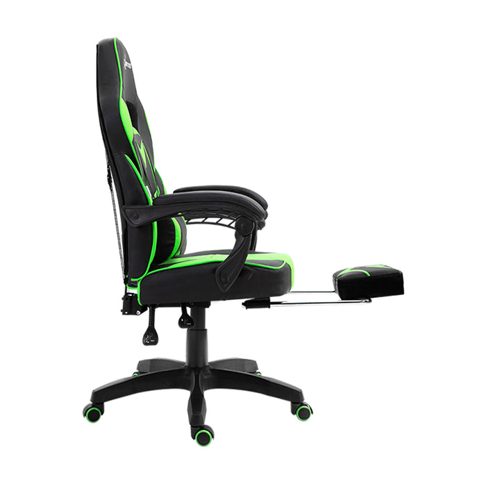 Artiss Office Chair Computer Desk Gaming Chair Study Home Work Recliner Black Green