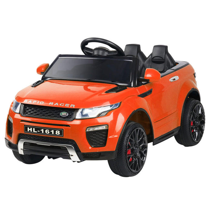 Rigo Kids Ride On Car Electric 12V Toys  Remote Control-Orange