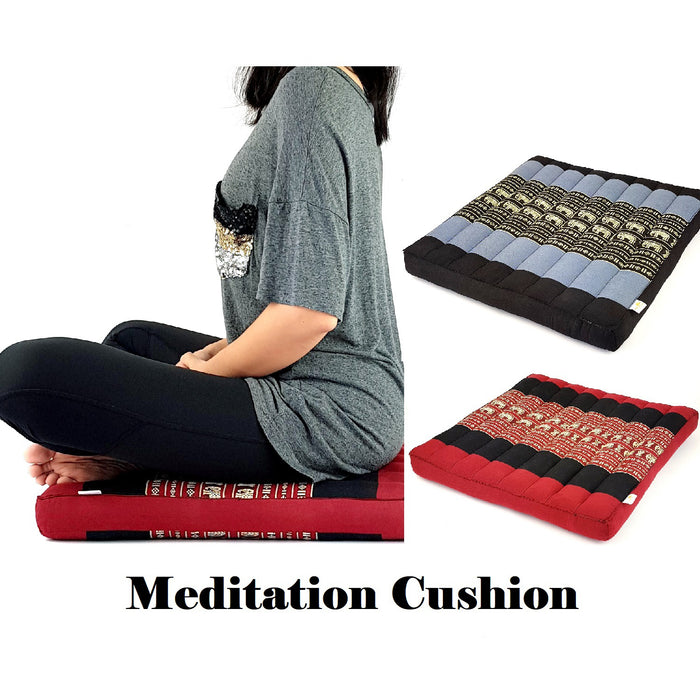 Thai Kapok Cotton Handmade Handmade Thailand Meditation Cushion Yoga Seat