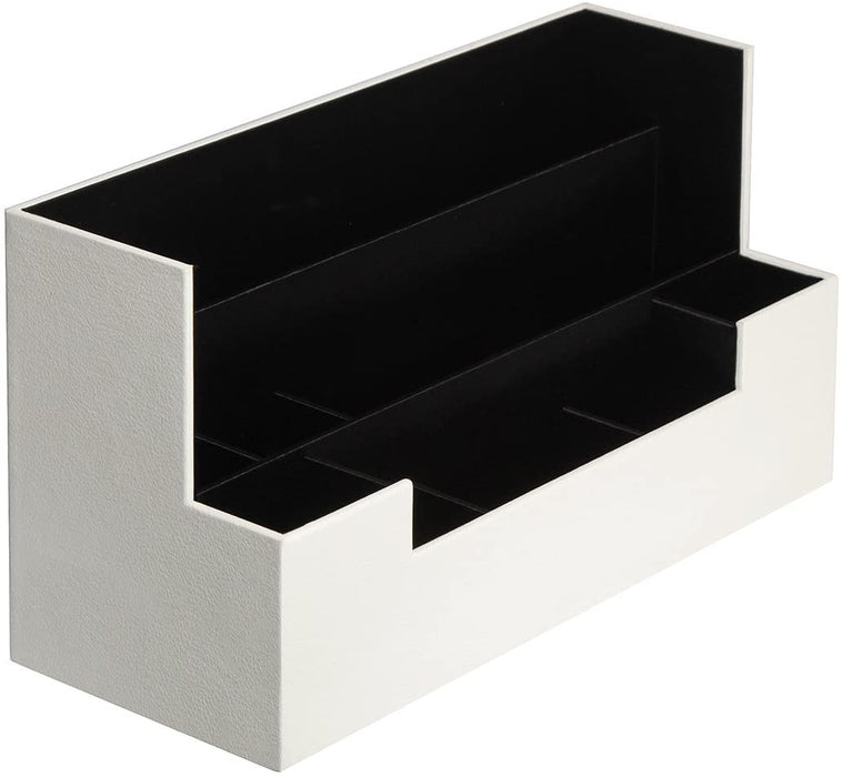 Desk Supplies Office Organizer Caddy Modern Design Multi Function High Quality (White)