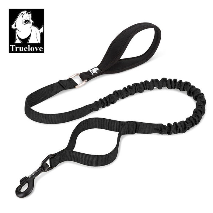 Truelove Pet  Nylon Dog Lead With Handle Military leash black - L