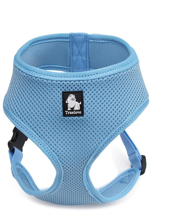 Truelove Everyday Dog Adjustable Lightweight Skippy Pet Harness Blue XS