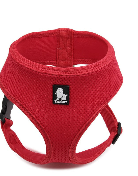 Truelove Everyday Dog Adjustable Lightweight Skippy Pet Harness Red S