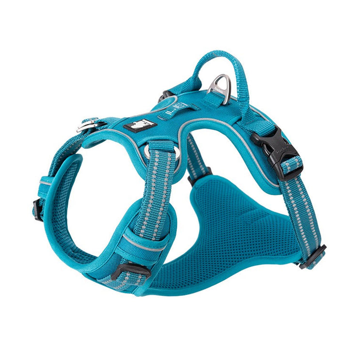 Truelove Adventurer Dog Doggie Adjustable No Pull Harness Blue M