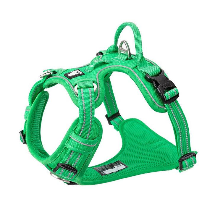 Truelove Adventurer Dog Doggie Adjustable No Pull Harness Green M