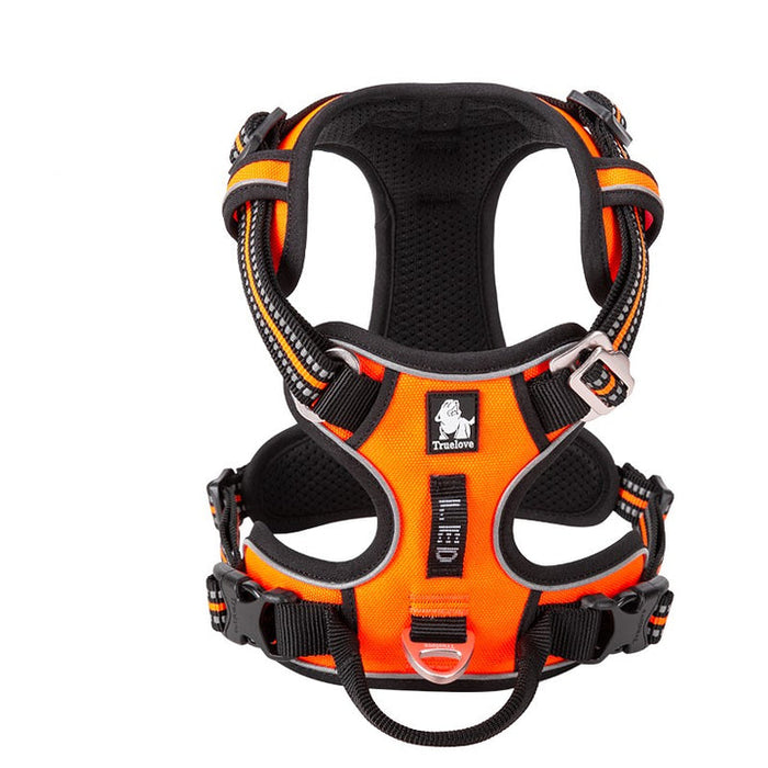 Truelove Adventurer Dog Doggie Adjustable No Pull Harness Orange L