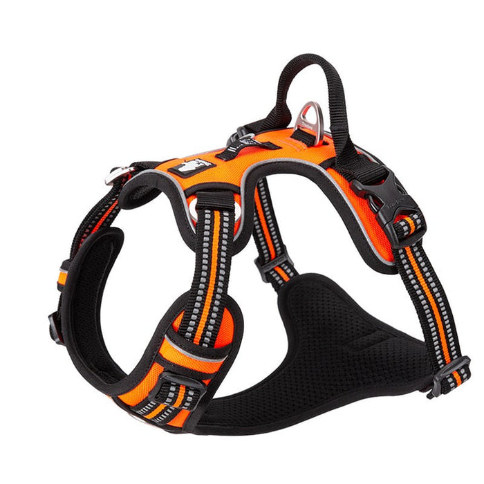 Truelove Adventurer Dog Doggie Adjustable No Pull Harness Orange XS