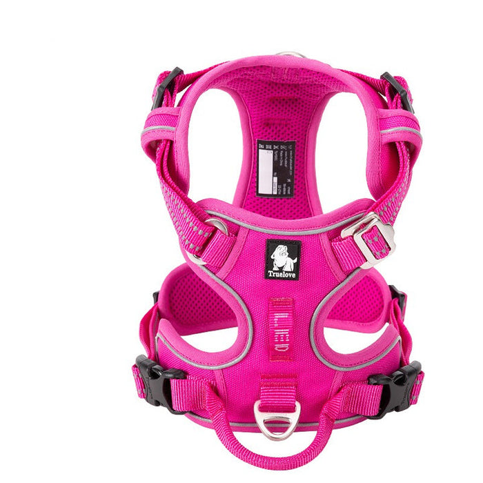 Truelove Adventurer Dog Doggie Adjustable No Pull Harness Pink XS