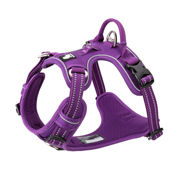 Truelove Adventurer Dog Doggie Adjustable No Pull Harness Purple XL