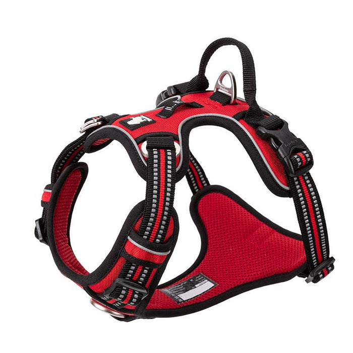 Truelove Adventurer Dog Doggie Adjustable No Pull Harness Red S