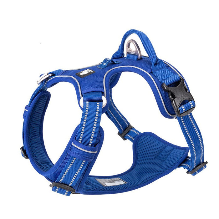 Truelove Adventurer Dog Doggie Adjustable No Pull Harness Royal Blue XS