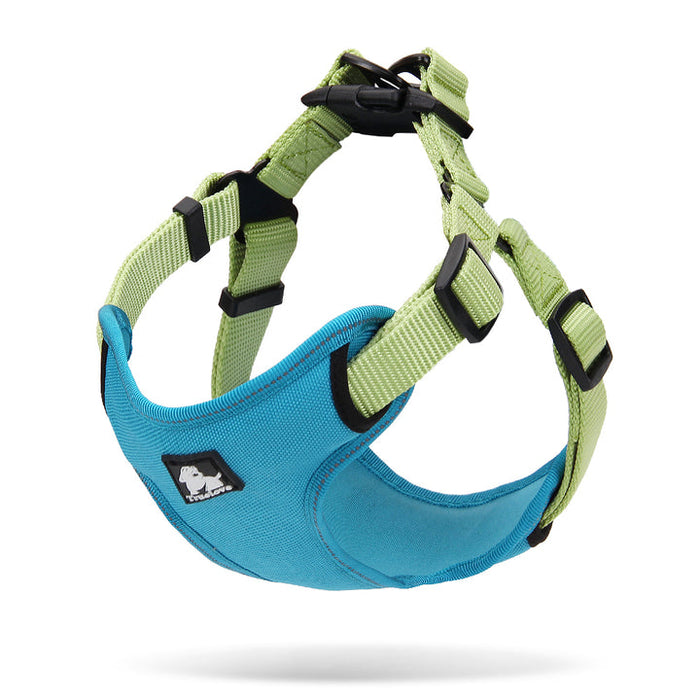 Truelove No-Pull Dog Sleek Sports  PuppyUrban Harness Blue/Green M