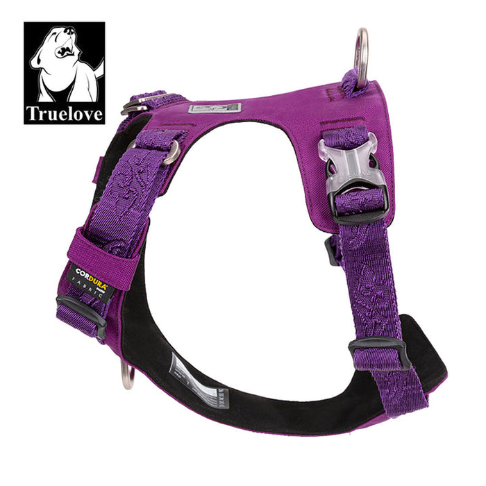 Truelove No-Pull Dog Sleek Sports  Puppy Lightweight Harness Purple L