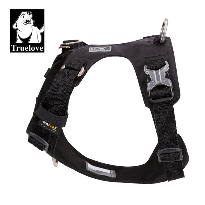 Truelove No-Pull Dog Sleek Sports  Puppy Lightweight Harness Black XL