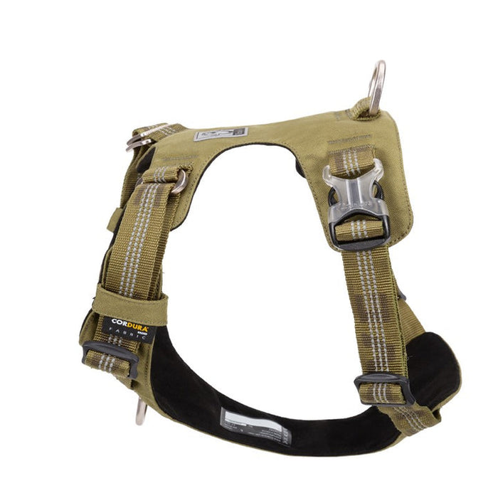 Truelove No-Pull Dog Sleek Sports  Puppy Lightweight 3M reflective Harness Army Green L