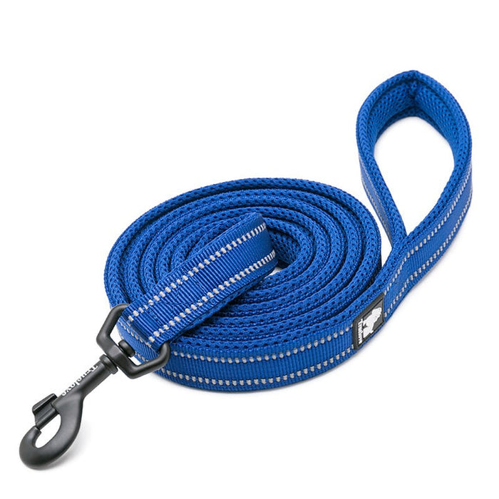 Truelove Pet  Nylon Dog Lead With Handle Reflective Pet Leash 2 meters Royal Blue M