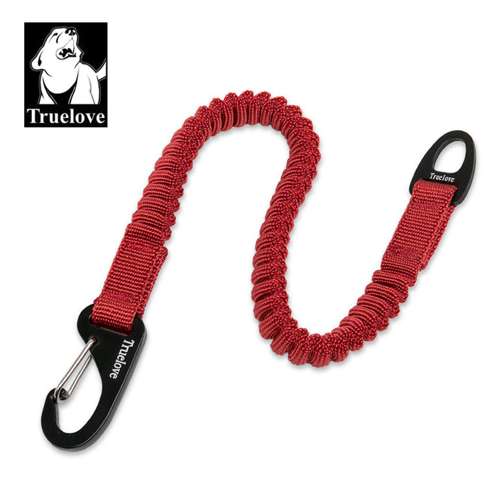 Truelove Leash Rope For Dog Collar Retractable Bungee Extension For Leash Red L