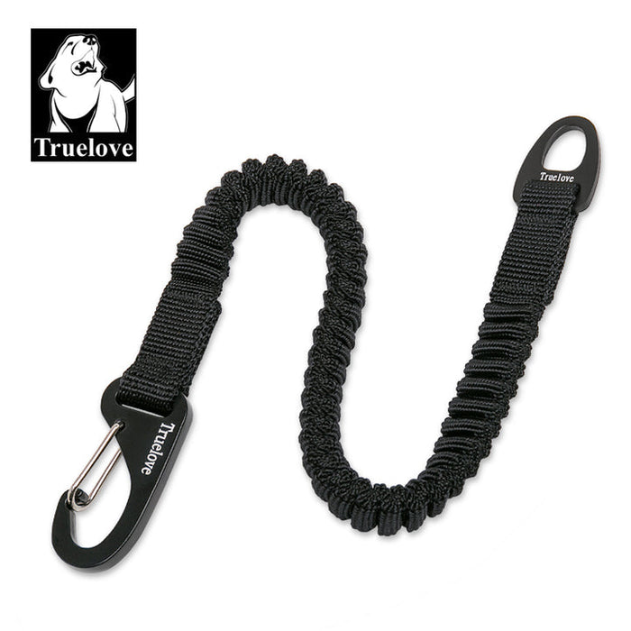 Truelove Leash Rope For Dog Collar Retractable Bungee Extension For Leash Black L