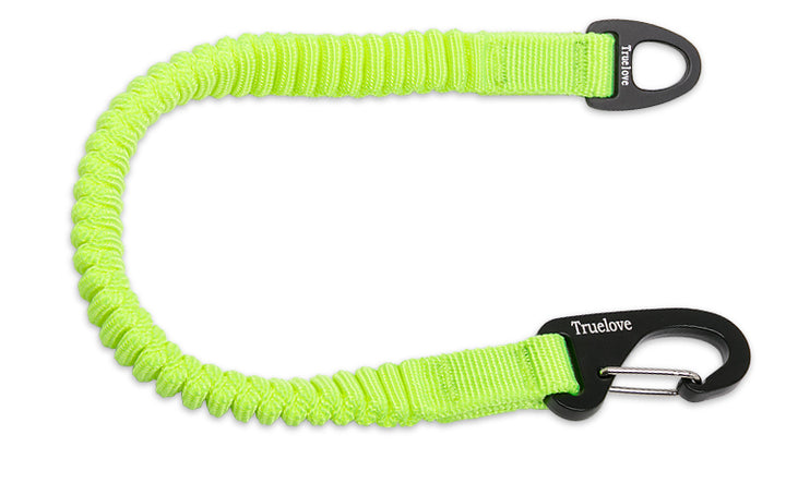 Truelove Leash Rope For Dog Collar Retractable  Bungee Extension For Leash Neon Yellow M