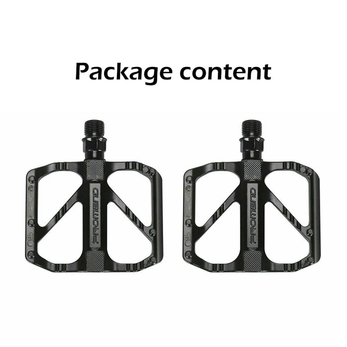 1 Pair Bicycle Pedal Mountain Road Bike Cycling Anti Slip Bearing Pedals