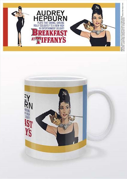 Audrey Hepburn - BAT One Sheet Tea and Coffee Mug Home Office Best Gift  Tea Cup Novelty Gift