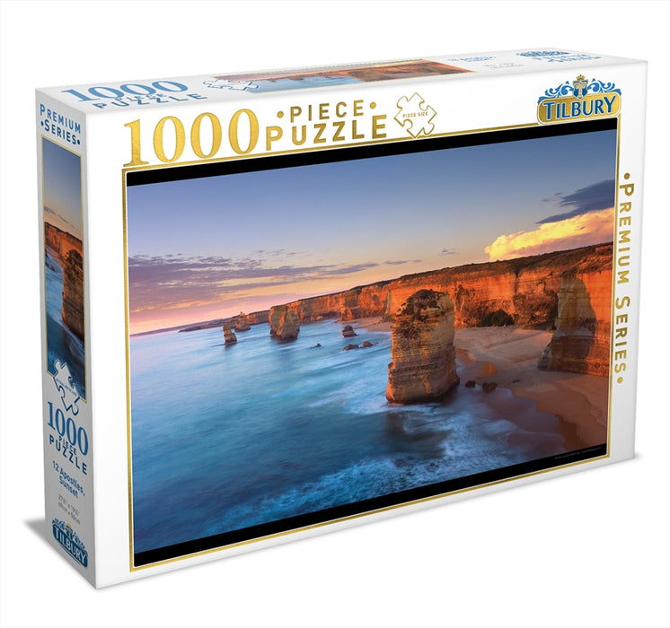 12 Apostles Sunset 1000 Piece Puzzle Jigsaw Puzzle Kids Fun Adult Toy Gift 1000pc