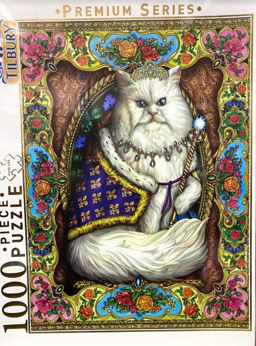 Regal Cat Comical Animals 1000 Piece Puzzle Tilbury: 1000 Piece