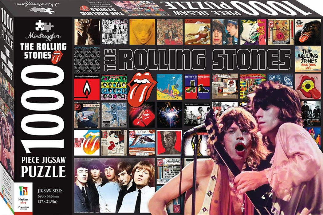 Mindbogglers The Rolling Stones 1000pc Jigsaw  Jigsaw Puzzle Kids Fun Adult Toy Gift 1000pc