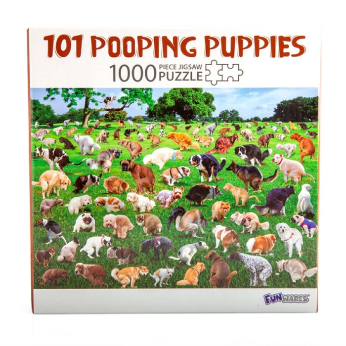 101 Pooping Puppies 1000 pc Jigsaw Puzzle Jigsaw Puzzle Kids Fun Adult Toy Gift 1000pc