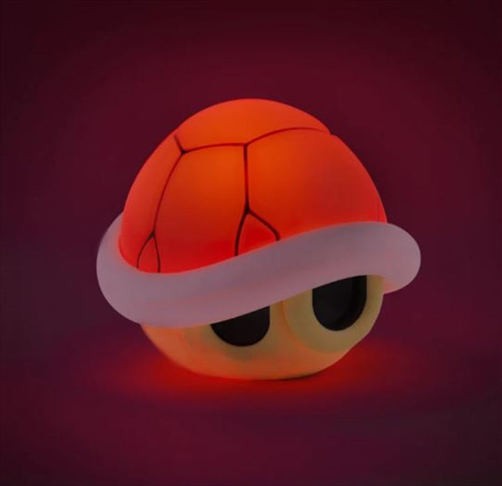 Mario Kart - Red Shell Light with Sound Warm Glow Official Red Shell Sound Children Novelty Gift Toy Kids Fun