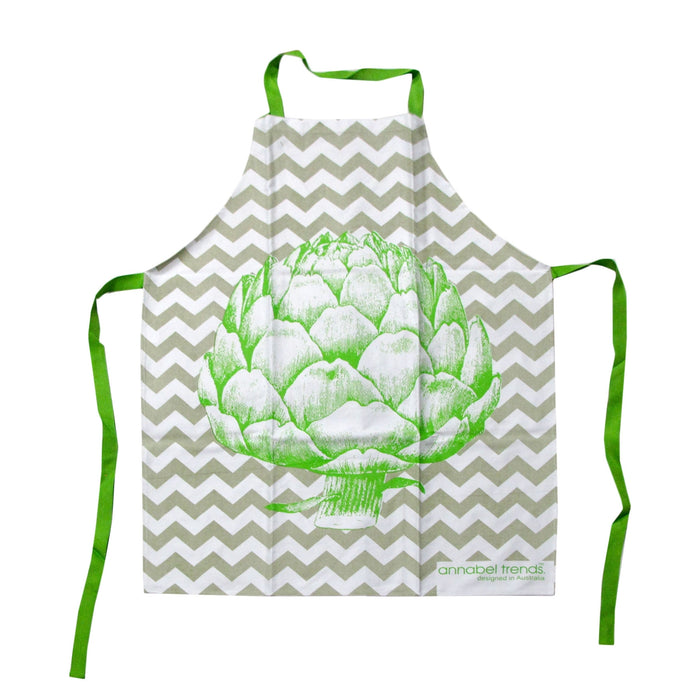 Artichoke 100% Cotton  Kitchen BBQ Cleaning Apron 59 x 80cm Machine Washable