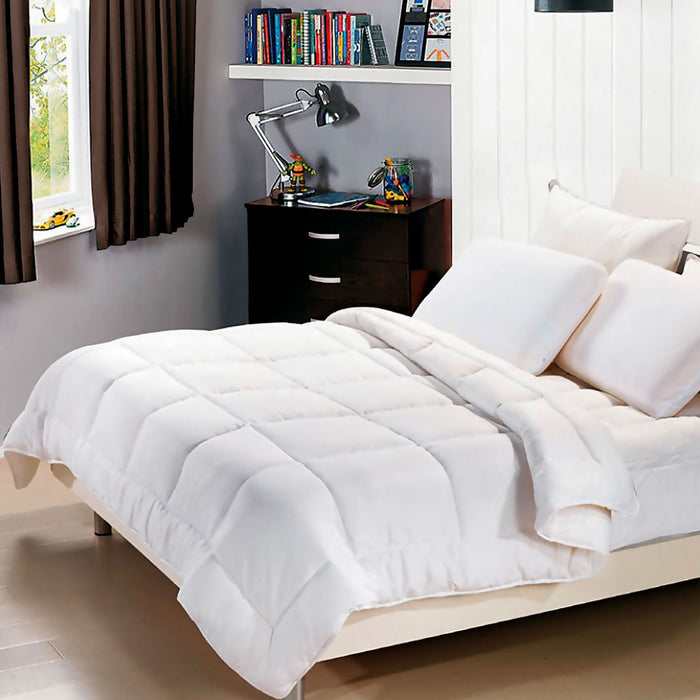300GSM Cotton Summer Quilt Queen 210 x 210 cm  Lightweight